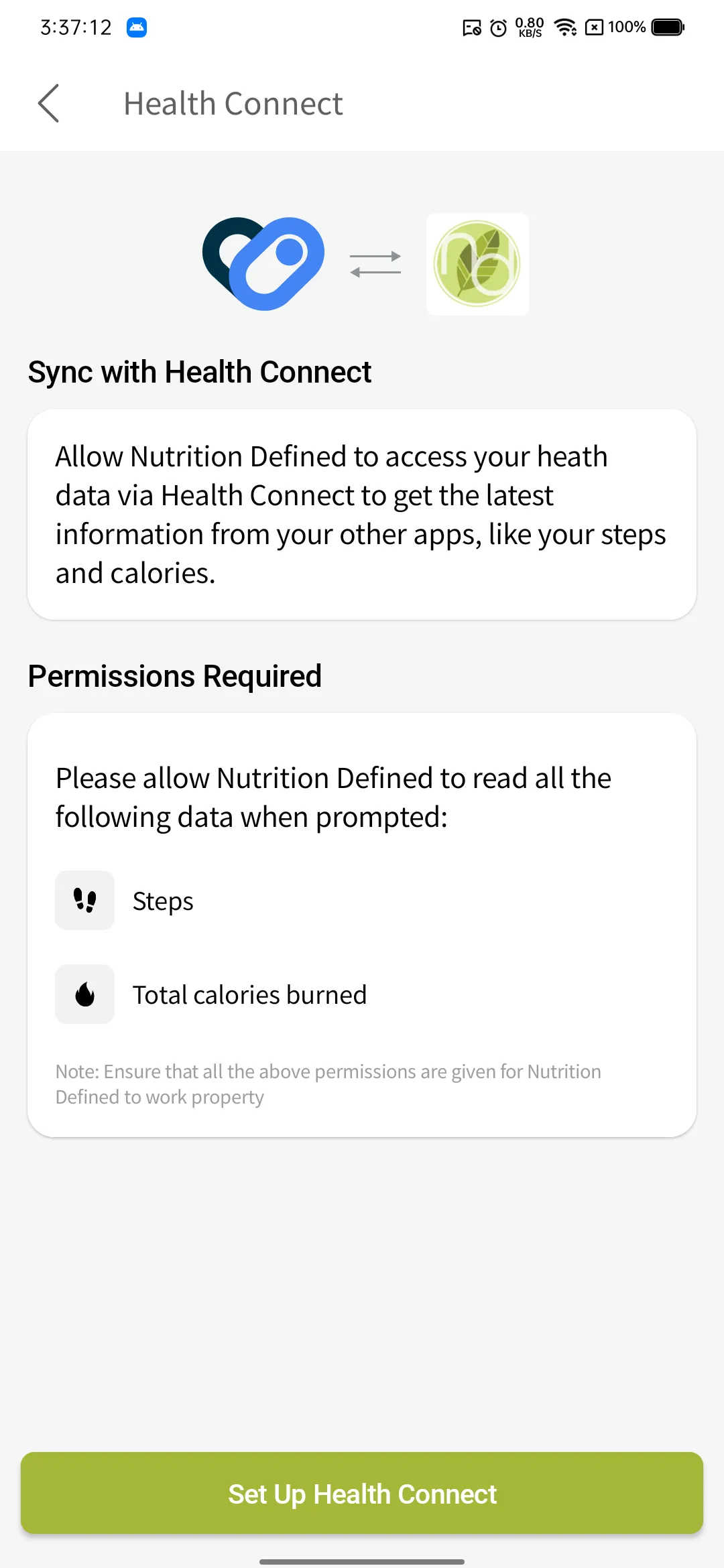 Nutrition Defined | Indus Appstore | Screenshot