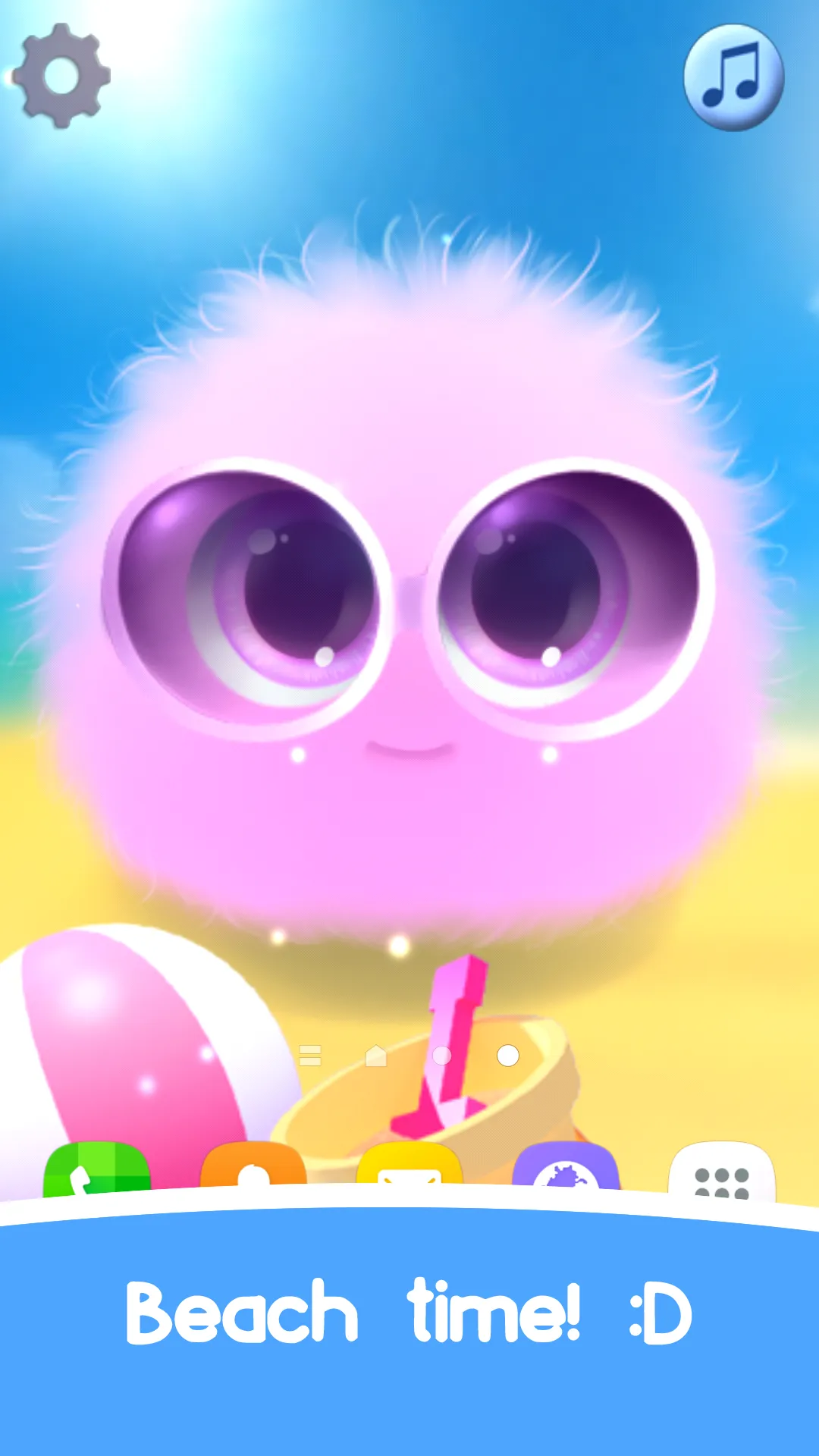 Fluffy Bubble Live Wallpaper | Indus Appstore | Screenshot