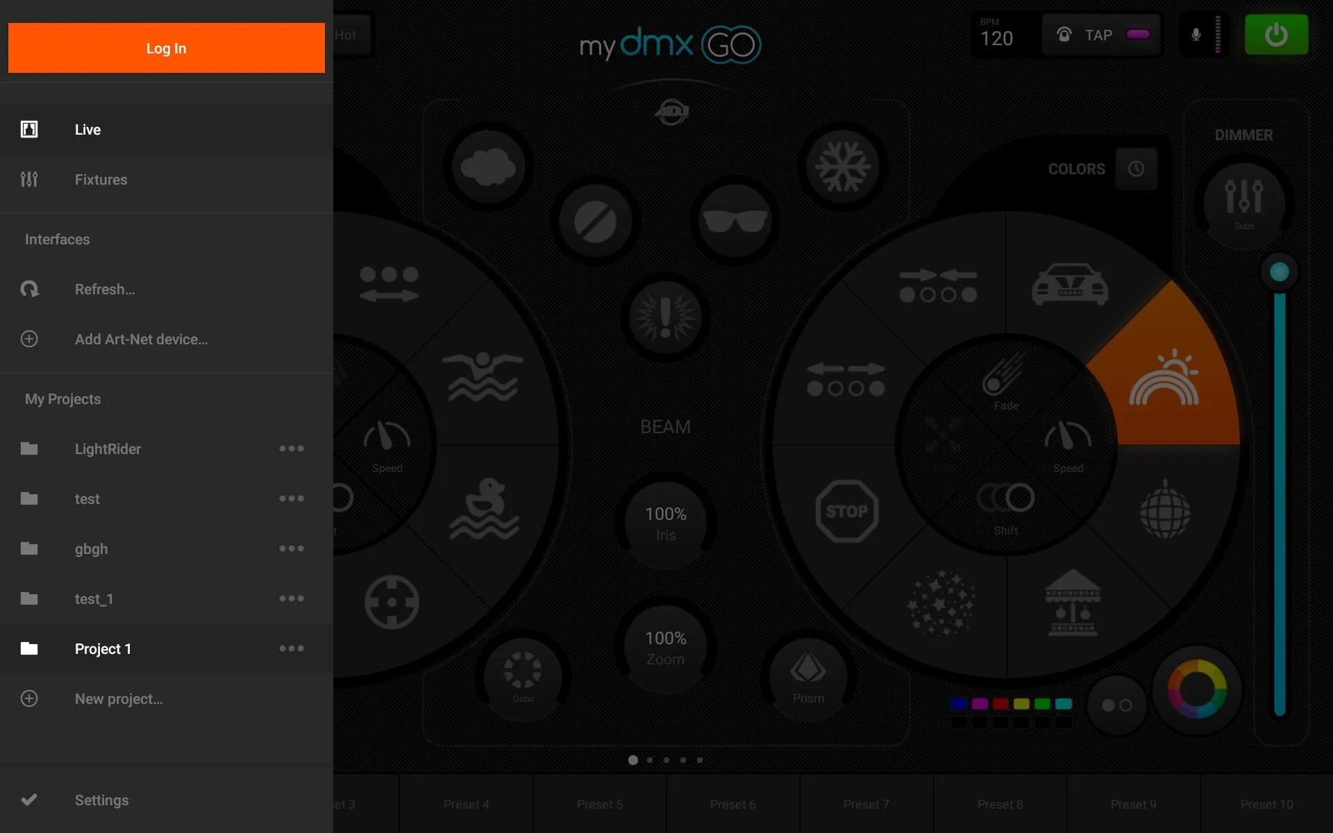 myDMX GO | Indus Appstore | Screenshot