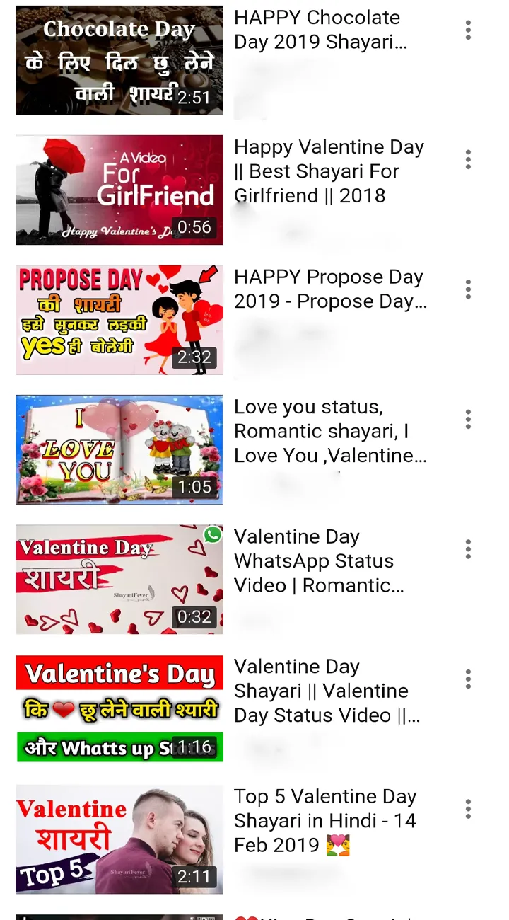 Valentine Day Status(video), v | Indus Appstore | Screenshot