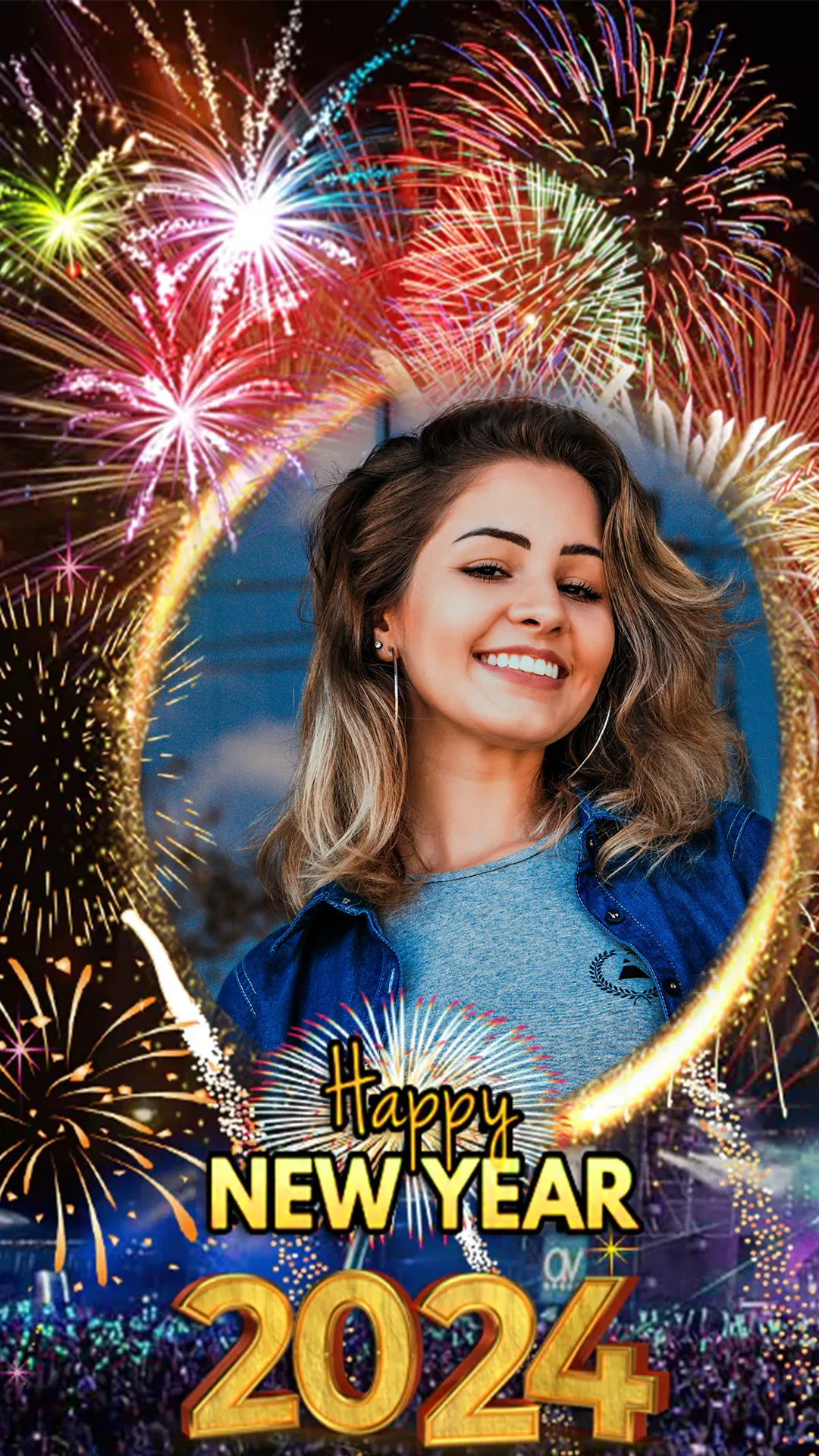 New Year Photo Frame | Indus Appstore | Screenshot