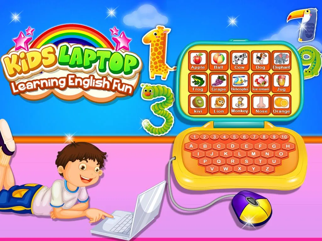 Alphabet Laptop - Educational | Indus Appstore | Screenshot