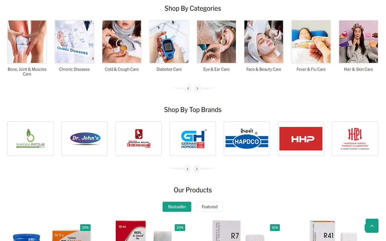 Meet Homeo Pharmacy | Indus Appstore | Screenshot