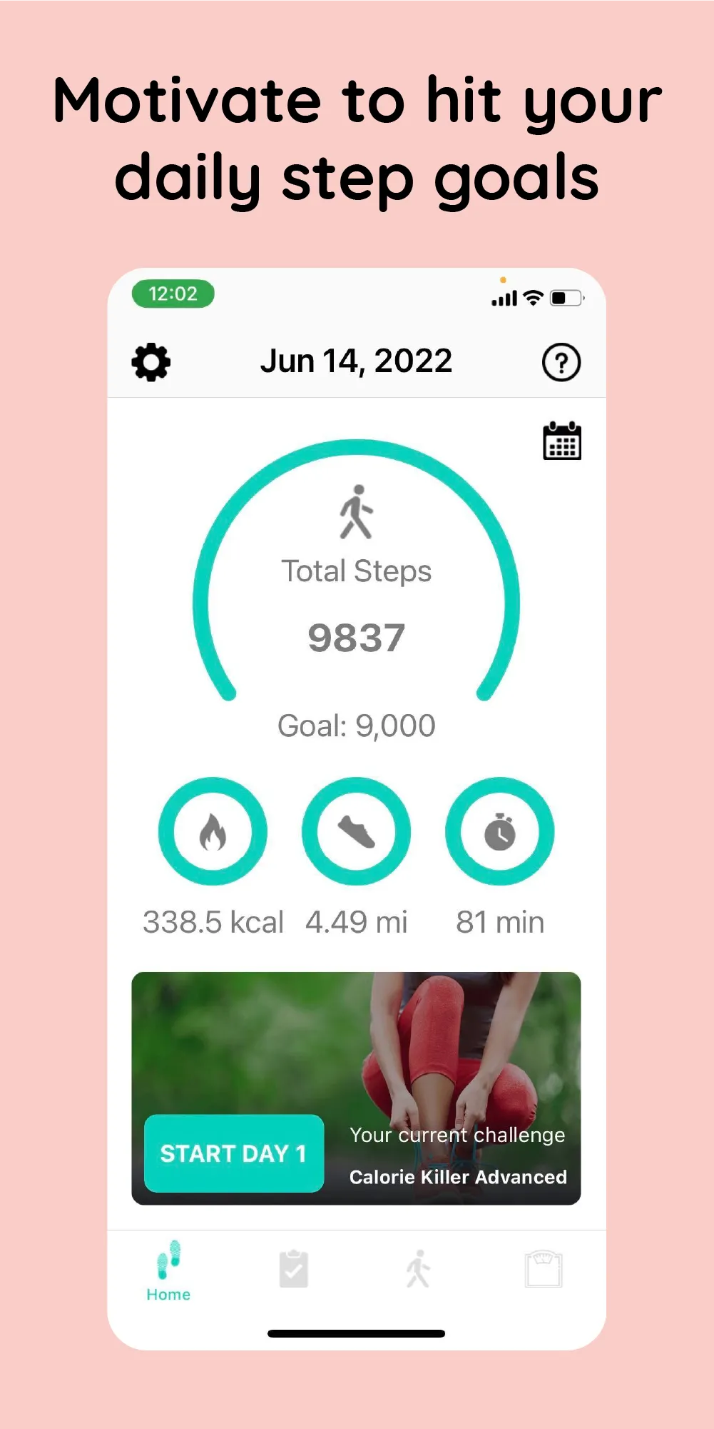 Walkster: Walking Weight Loss | Indus Appstore | Screenshot