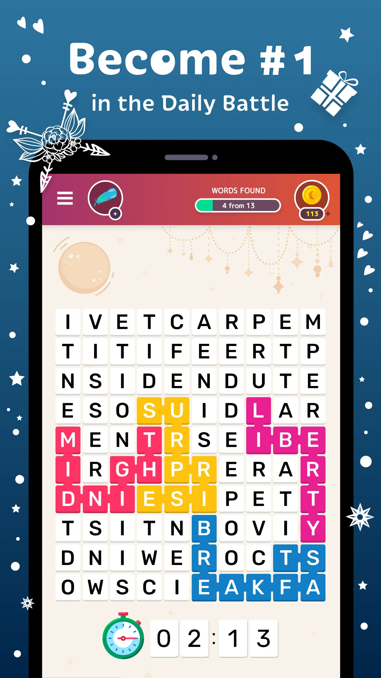 Word Catcher: Word Search | Indus Appstore | Screenshot