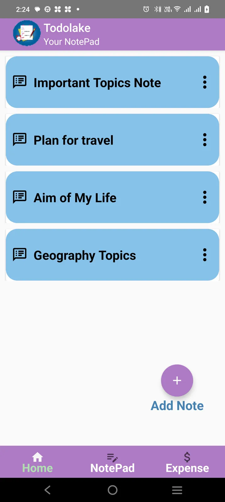 Todolake:To-do list & Planner | Indus Appstore | Screenshot