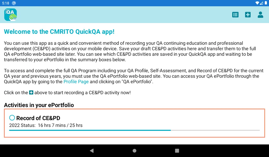 CMRITO QuickQA | Indus Appstore | Screenshot