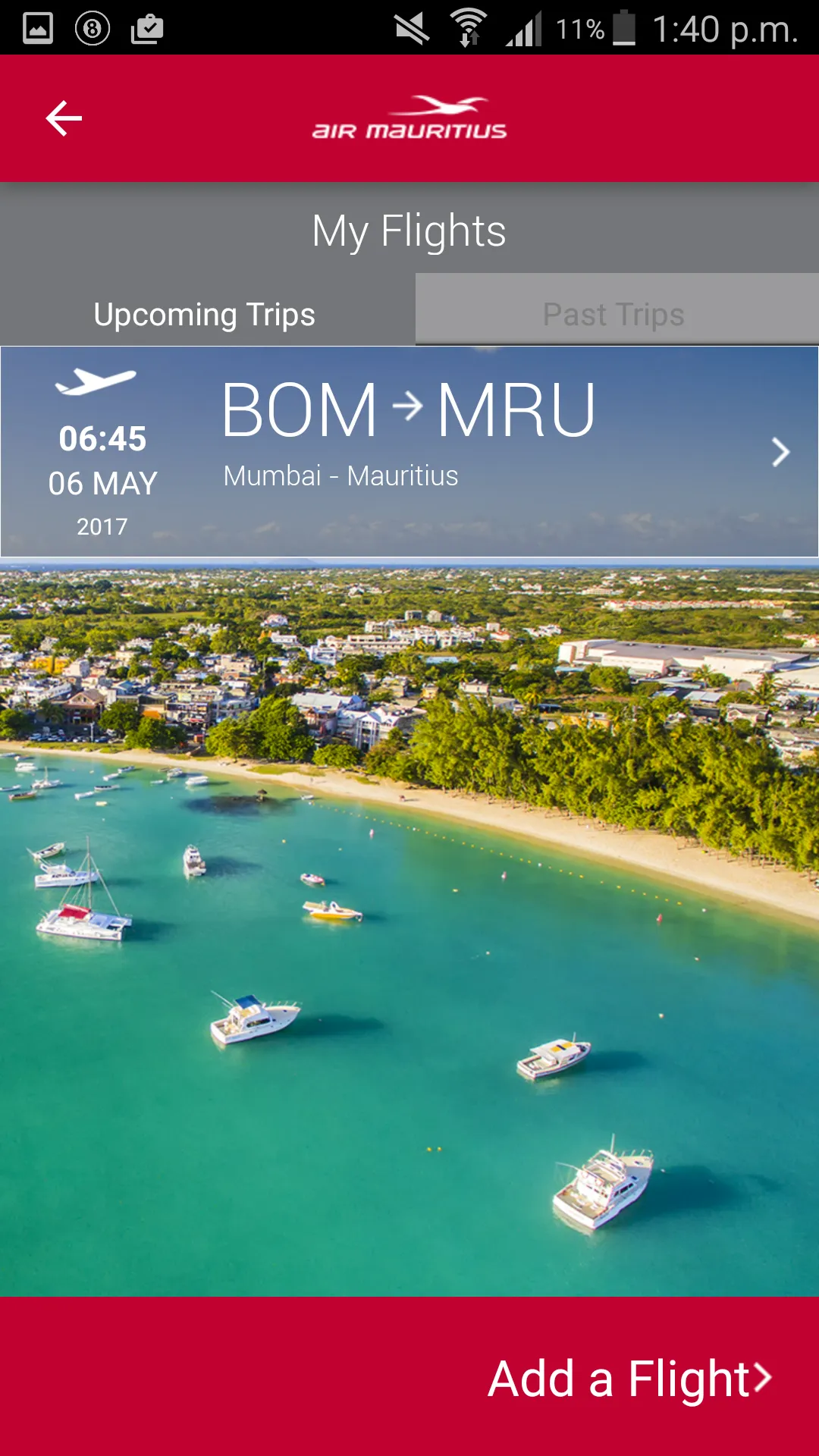 Air Mauritius | Indus Appstore | Screenshot