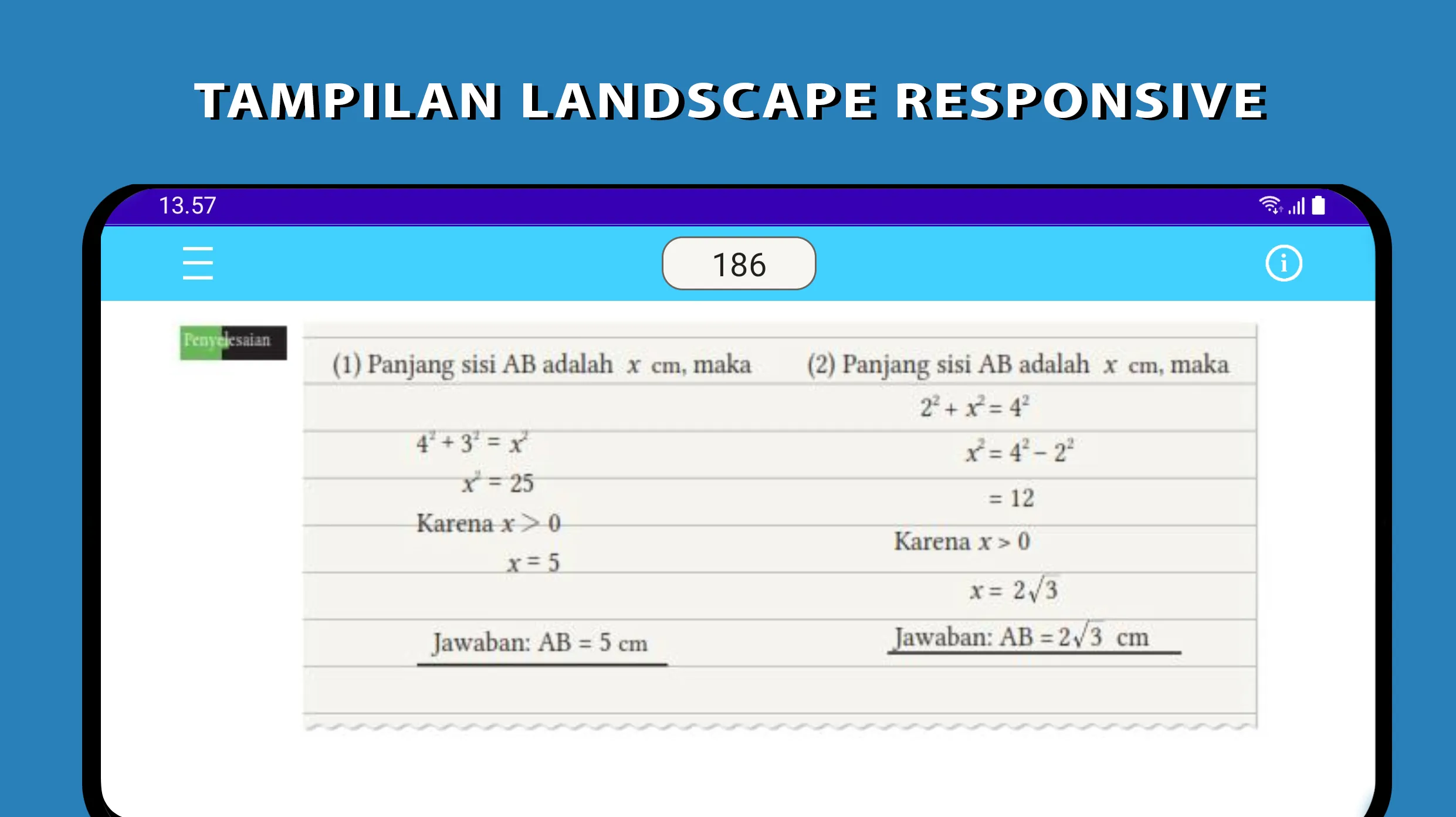 Matematika Kelas 9 Merdeka | Indus Appstore | Screenshot