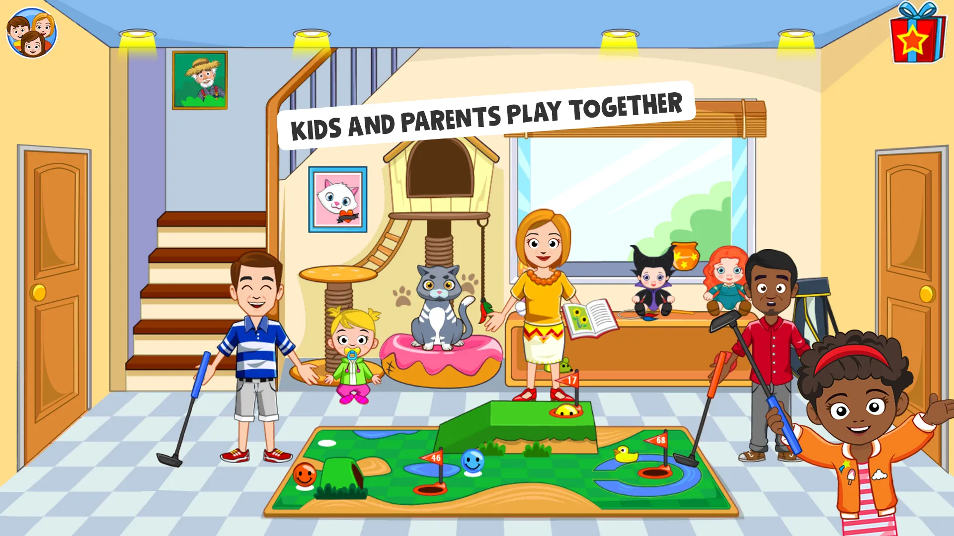 My Town - Friends House game | Indus Appstore | Screenshot
