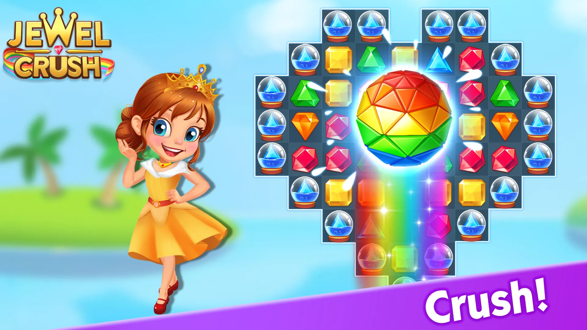 Jewel Crush™ - Match 3 Legend | Indus Appstore | Screenshot