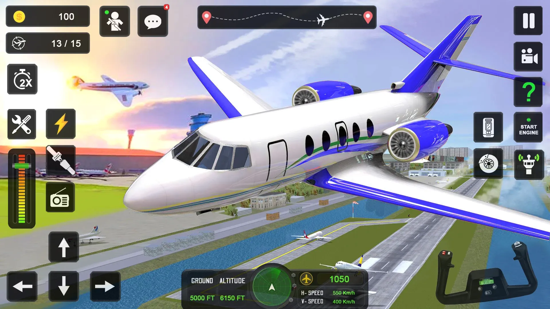 City Pilot Cargo Plane Games | Indus Appstore | Screenshot