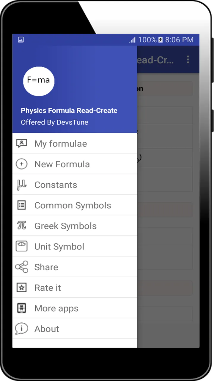 Physics Formulas & Writer | Indus Appstore | Screenshot