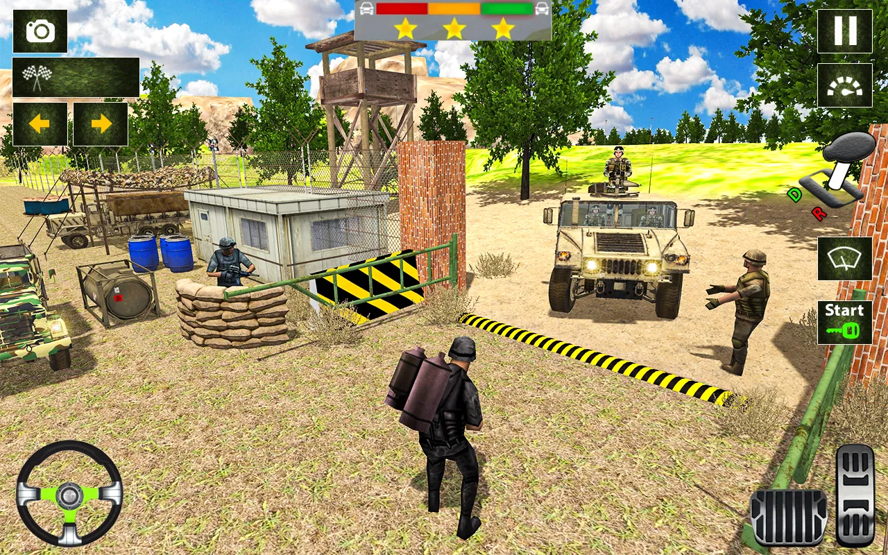 Army truck driving truck games | Indus Appstore | Screenshot