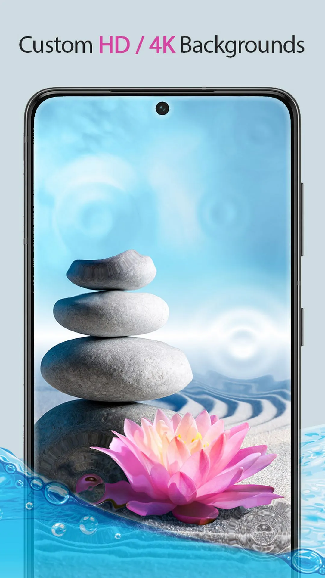 Water Drop Live Wallpaper | Indus Appstore | Screenshot