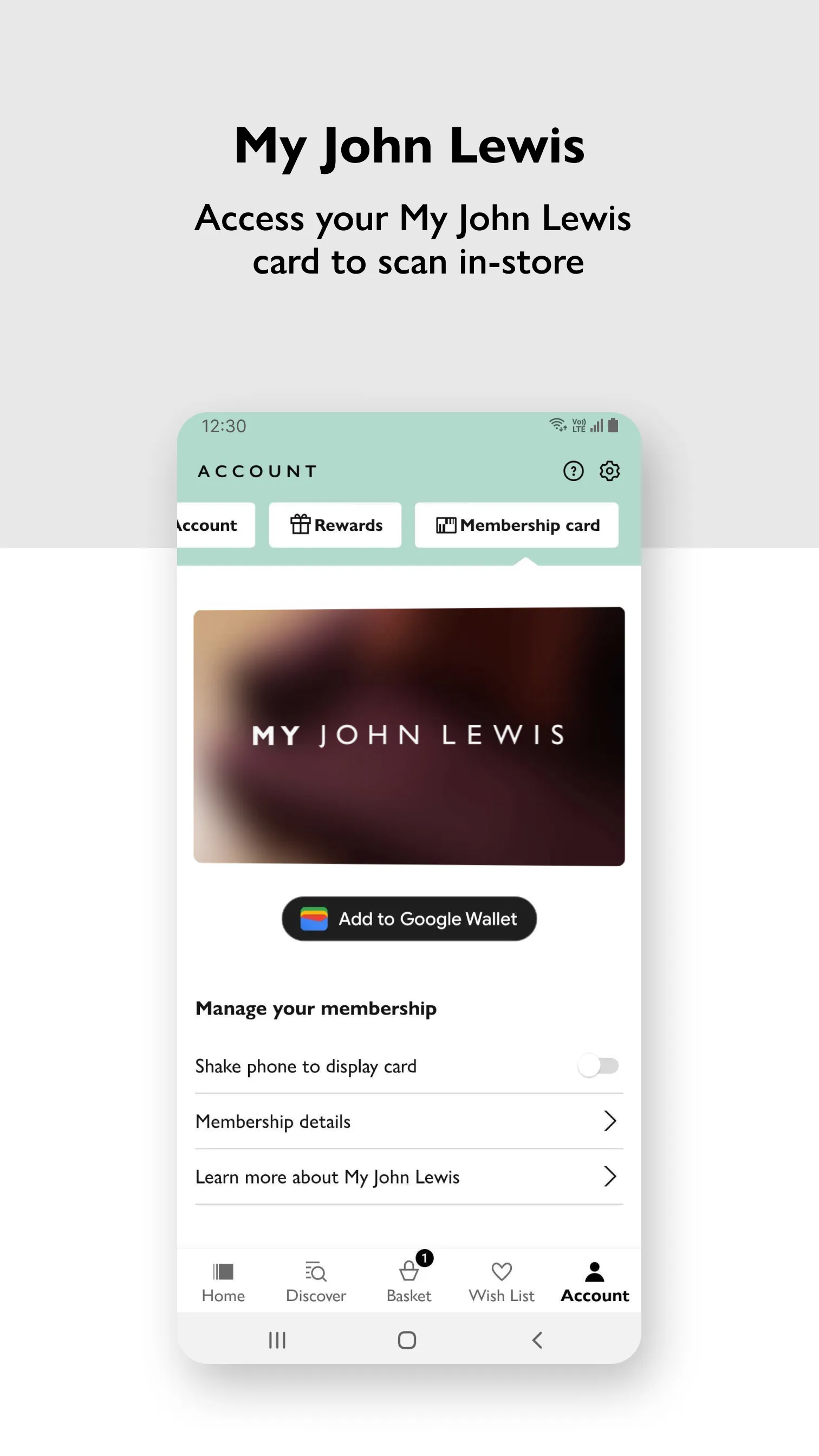 John Lewis & Partners | Indus Appstore | Screenshot