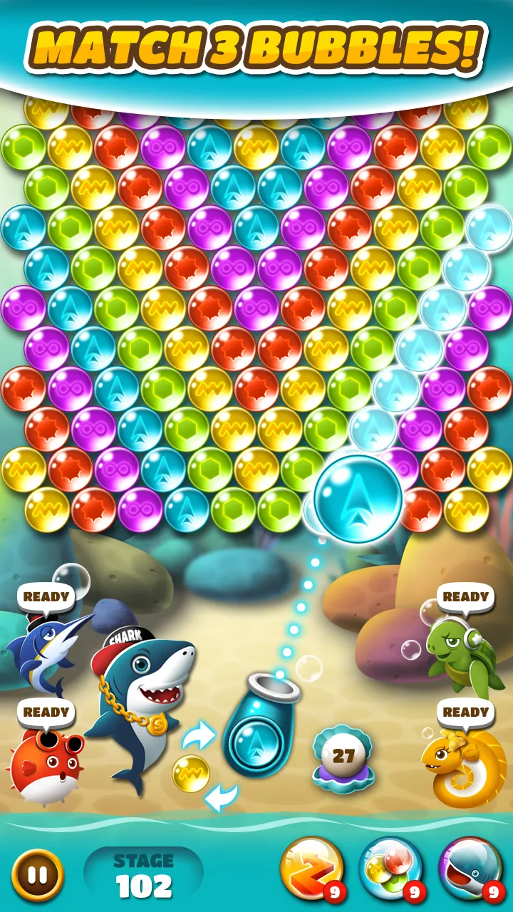 Bubble Shark & Friends | Indus Appstore | Screenshot