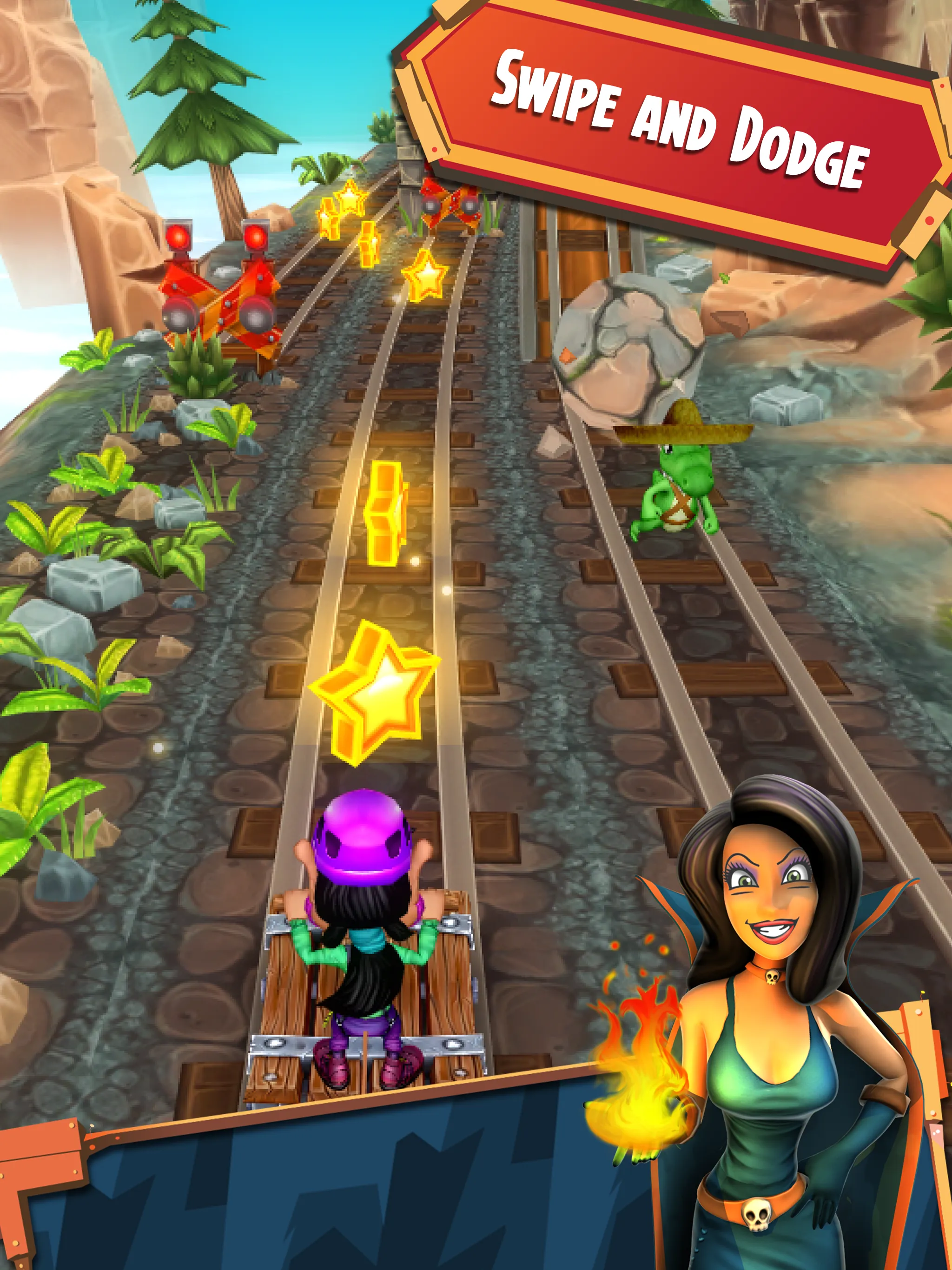 Hugo Troll Race 2: Rail Rush | Indus Appstore | Screenshot