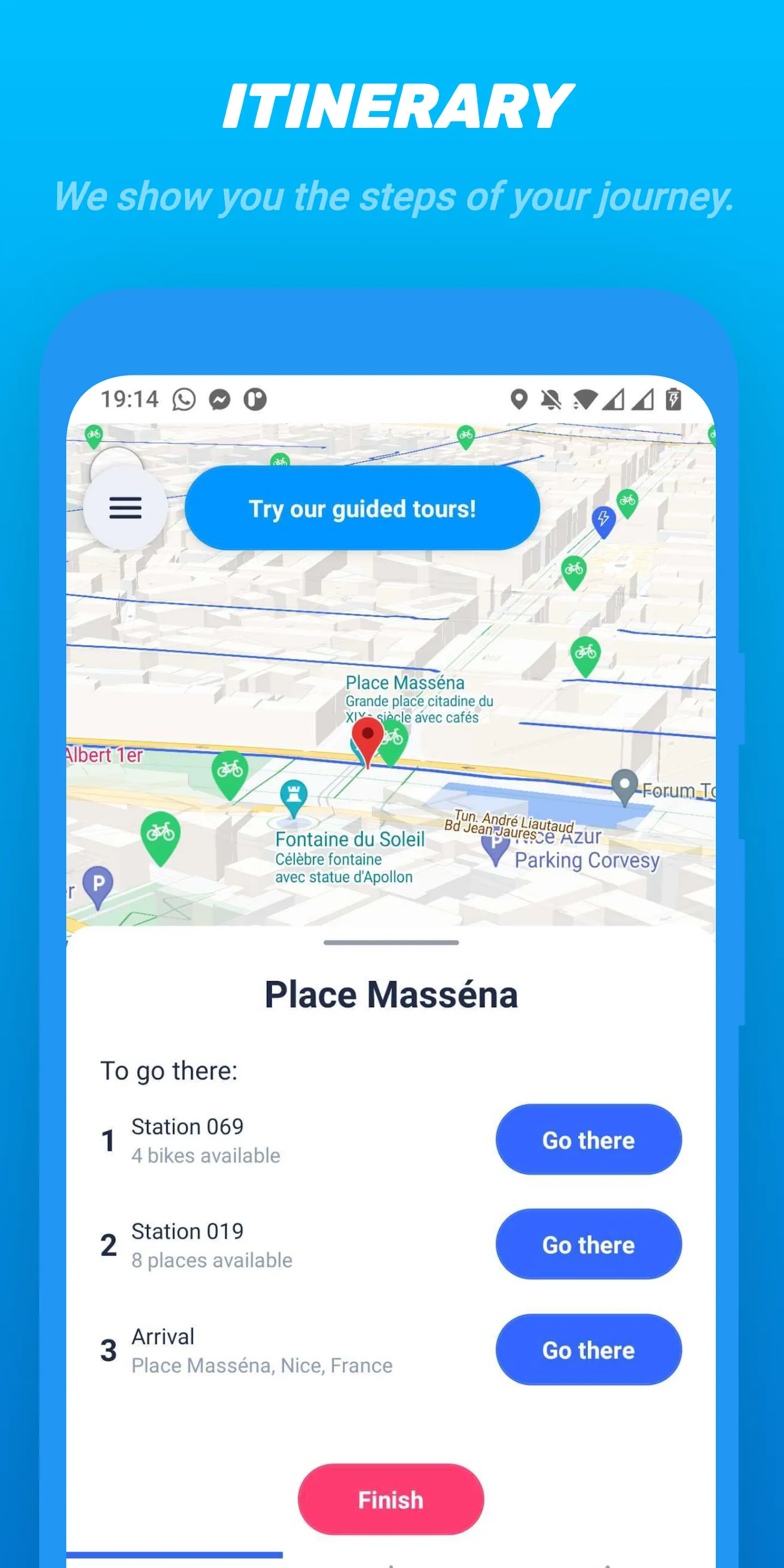 VéloBleu Nice 2023 | Indus Appstore | Screenshot