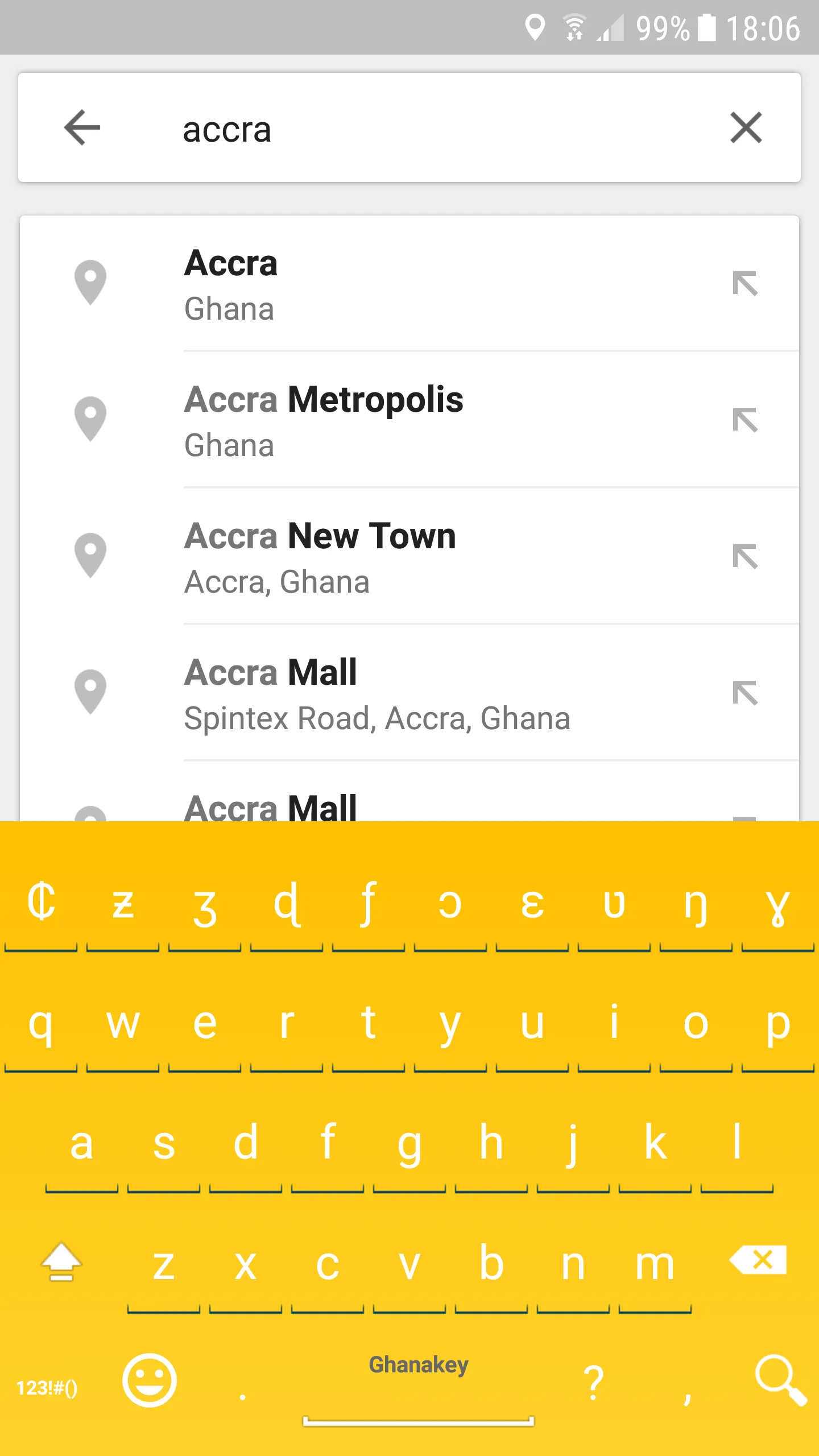 GhanaKey - Keyboard for Ghana | Indus Appstore | Screenshot