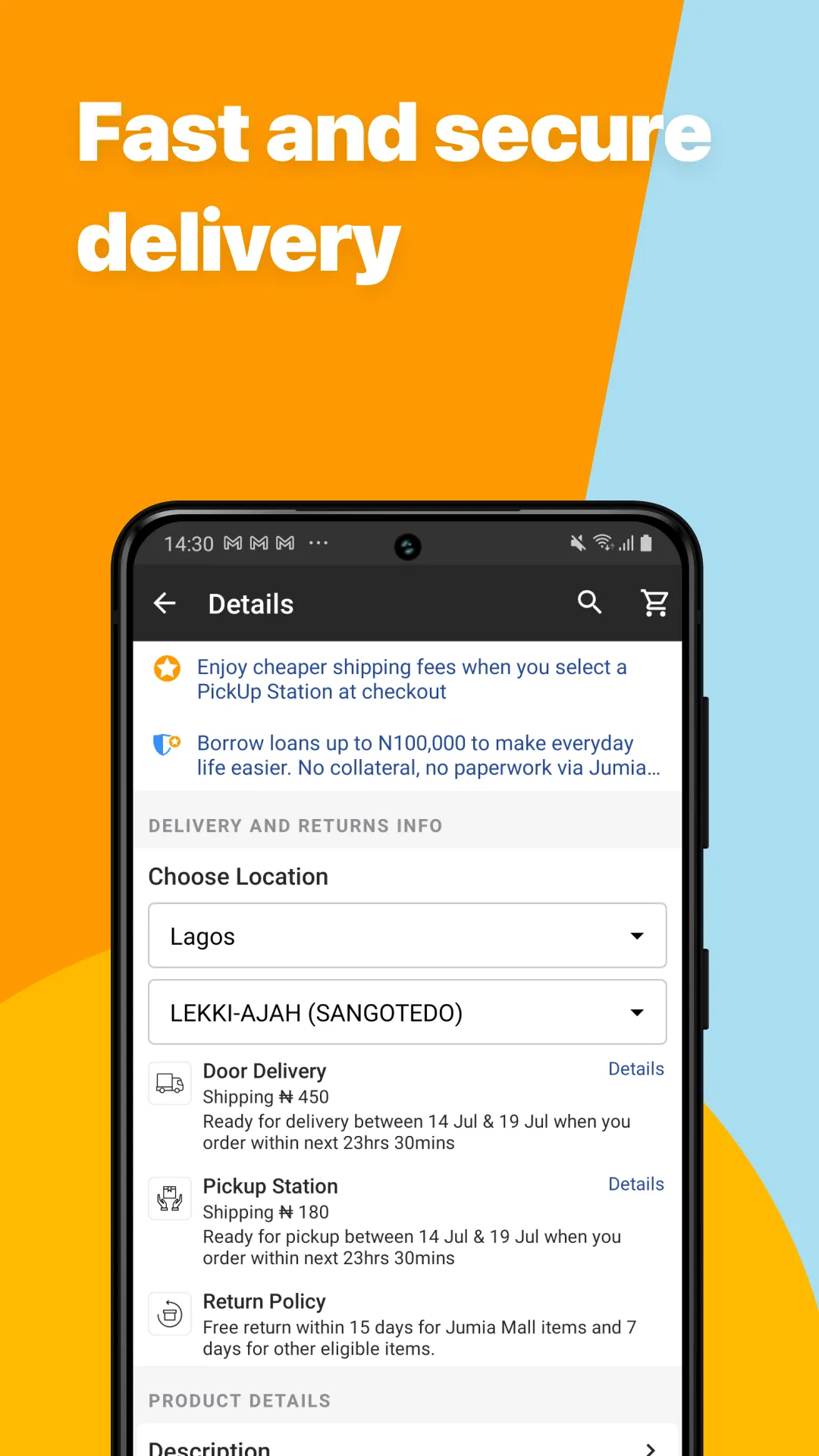 JUMIA Online Shopping | Indus Appstore | Screenshot