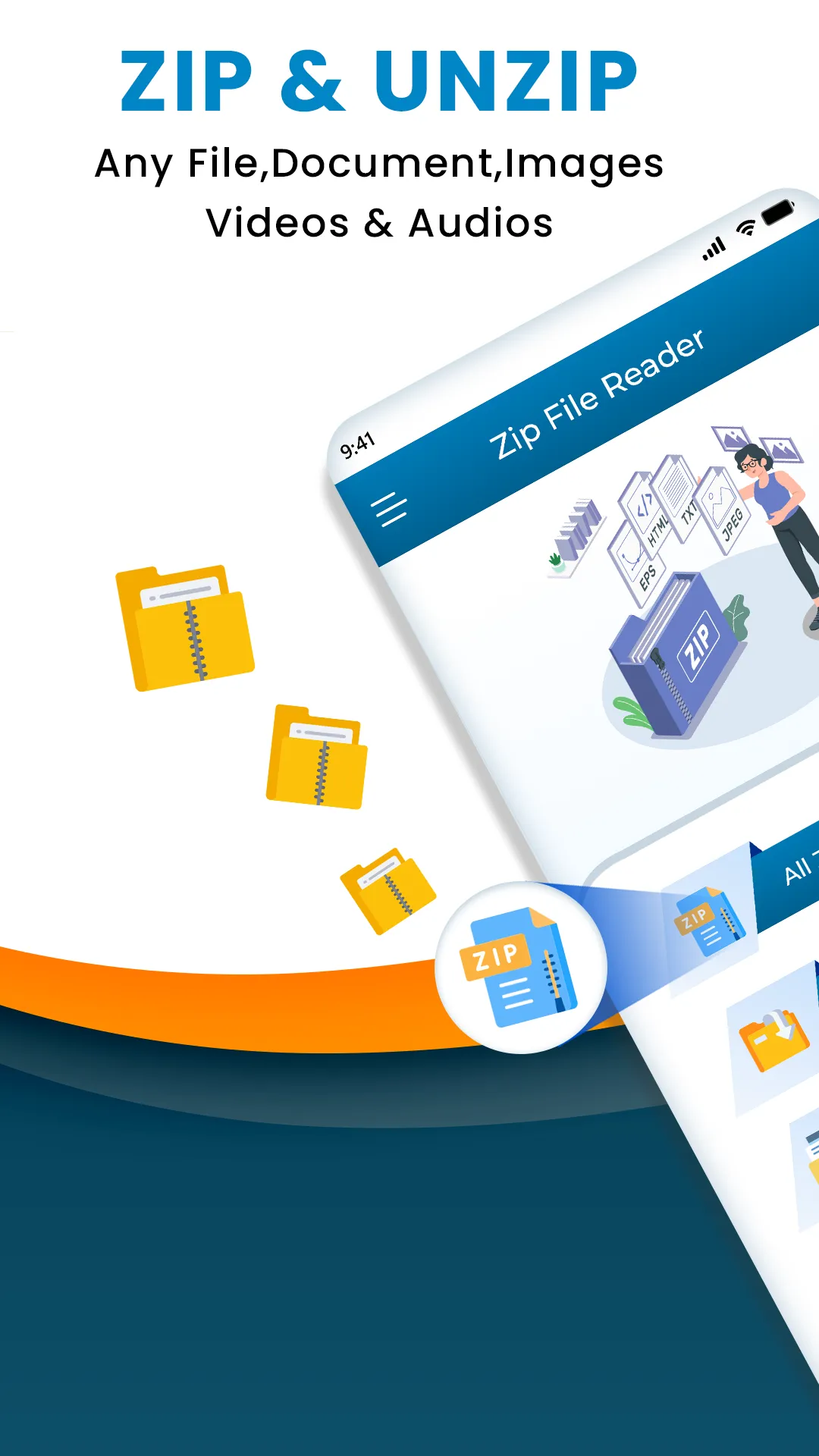 Zip File Reader: Extract RAR | Indus Appstore | Screenshot