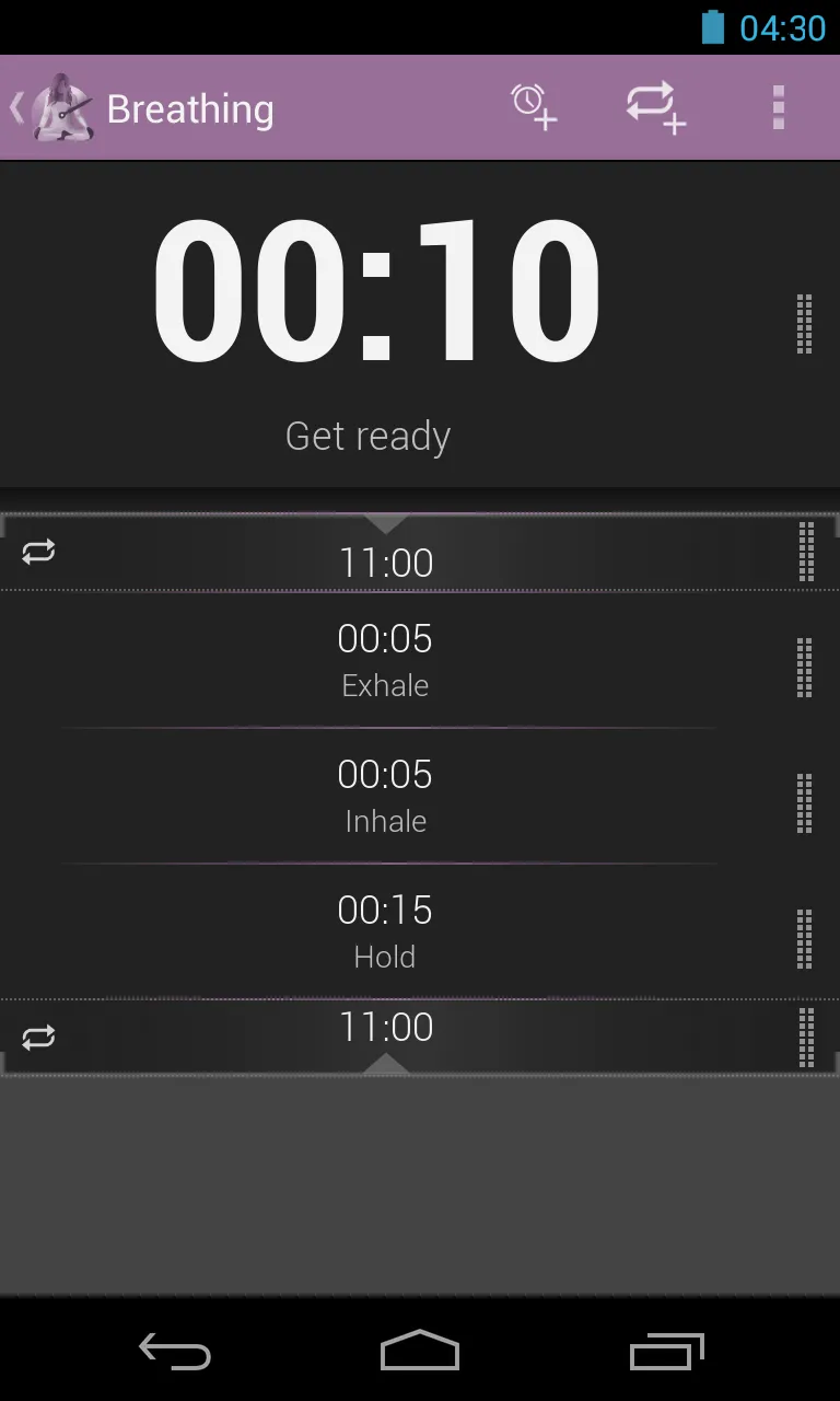 Yoga Timer | Indus Appstore | Screenshot