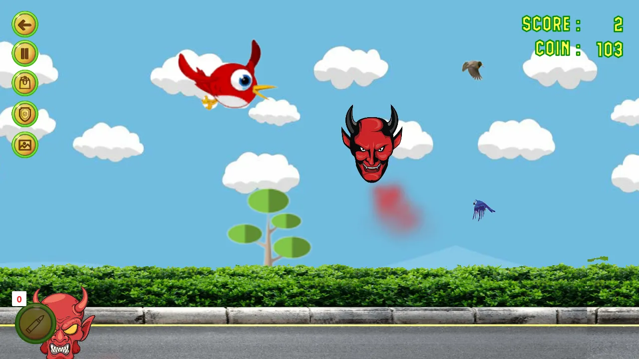 Flying Bird vs Monster | Indus Appstore | Screenshot