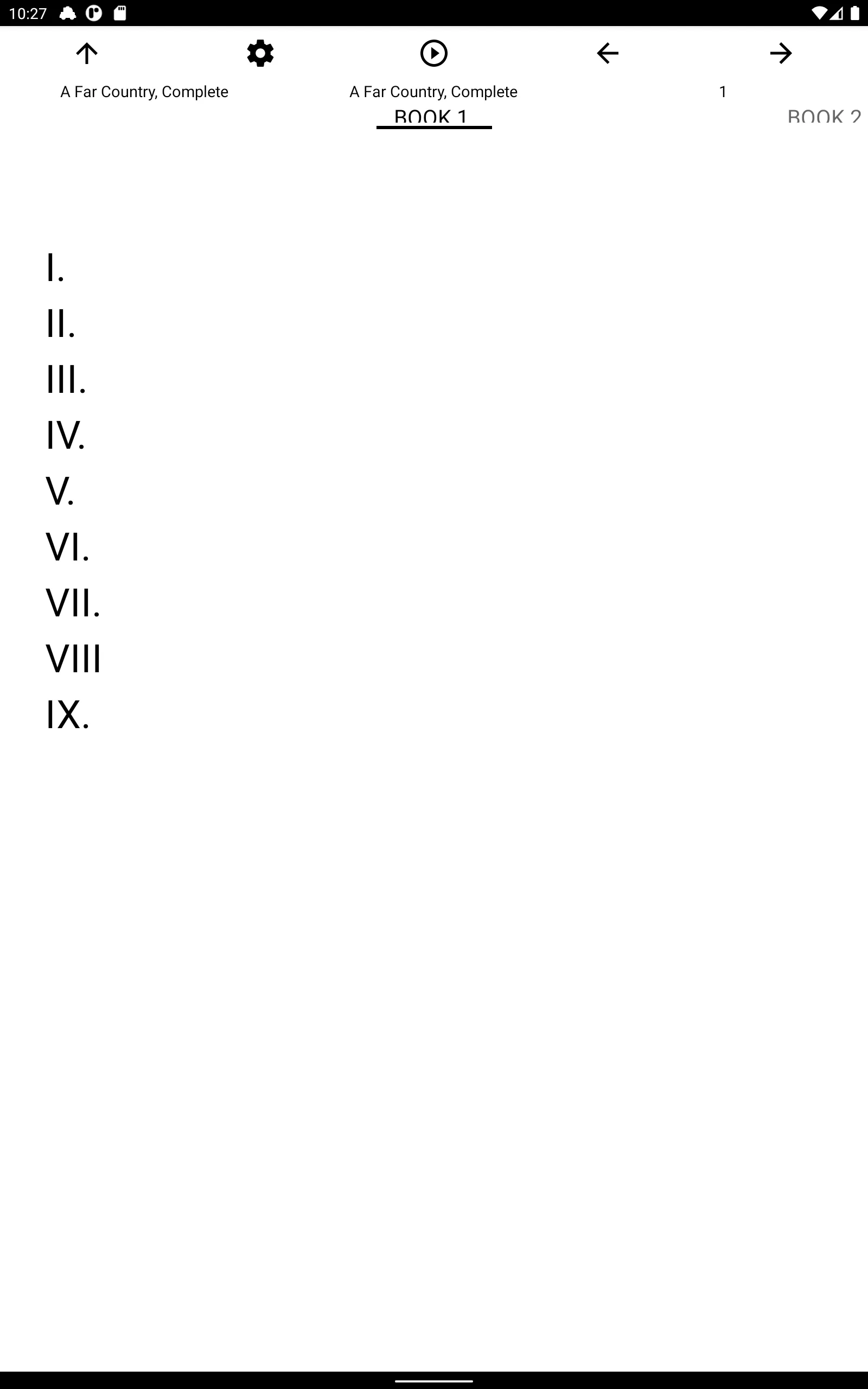 Book, A Far Country, Complete | Indus Appstore | Screenshot
