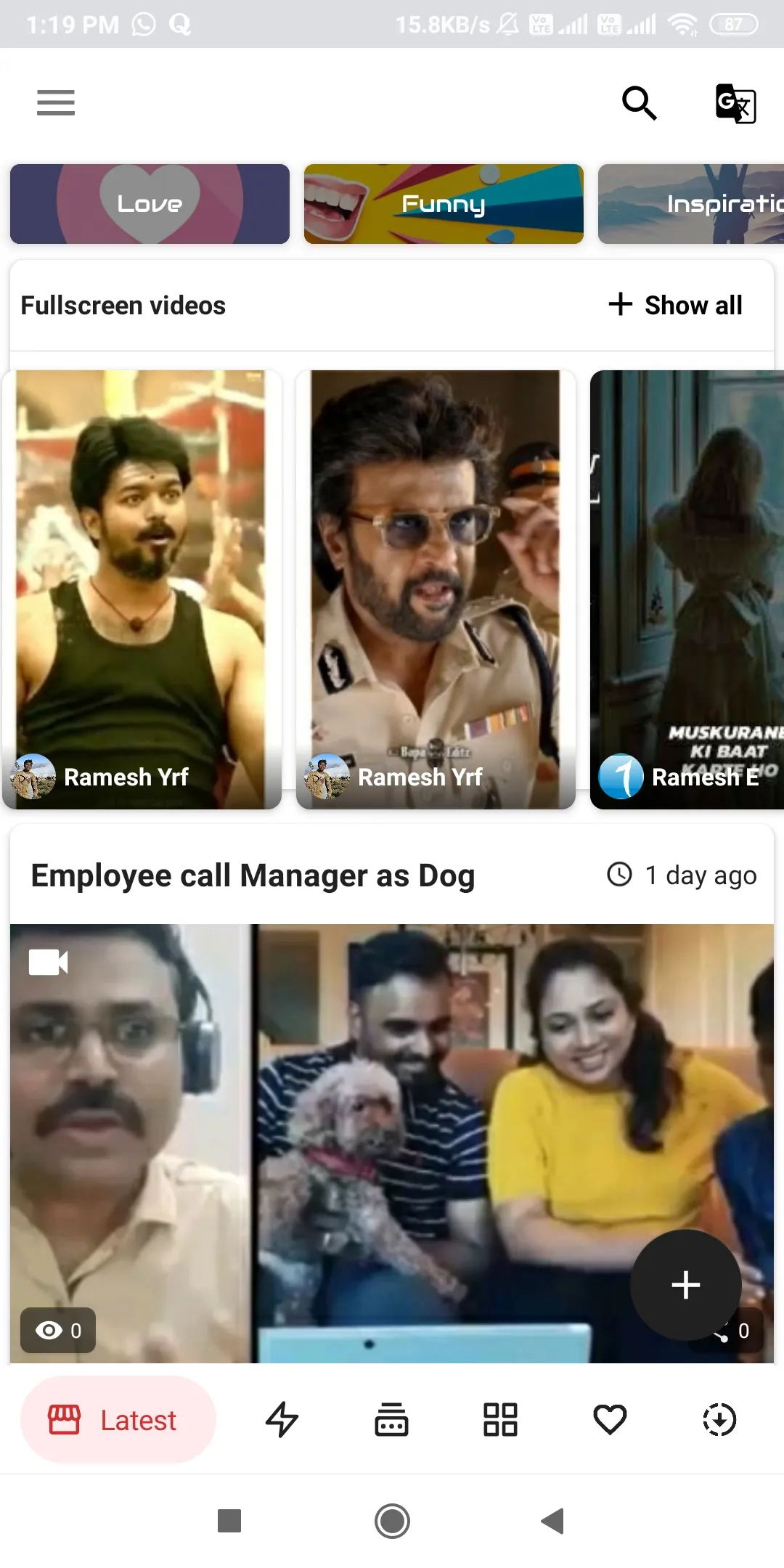 Hello India Status App | Indus Appstore | Screenshot