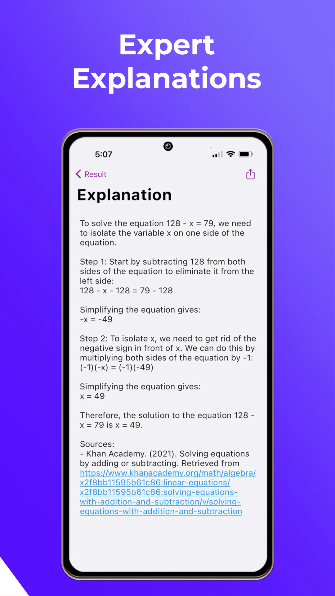 ScanSolve - AI Homework Helper | Indus Appstore | Screenshot