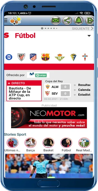 Prensa Deportiva | Indus Appstore | Screenshot