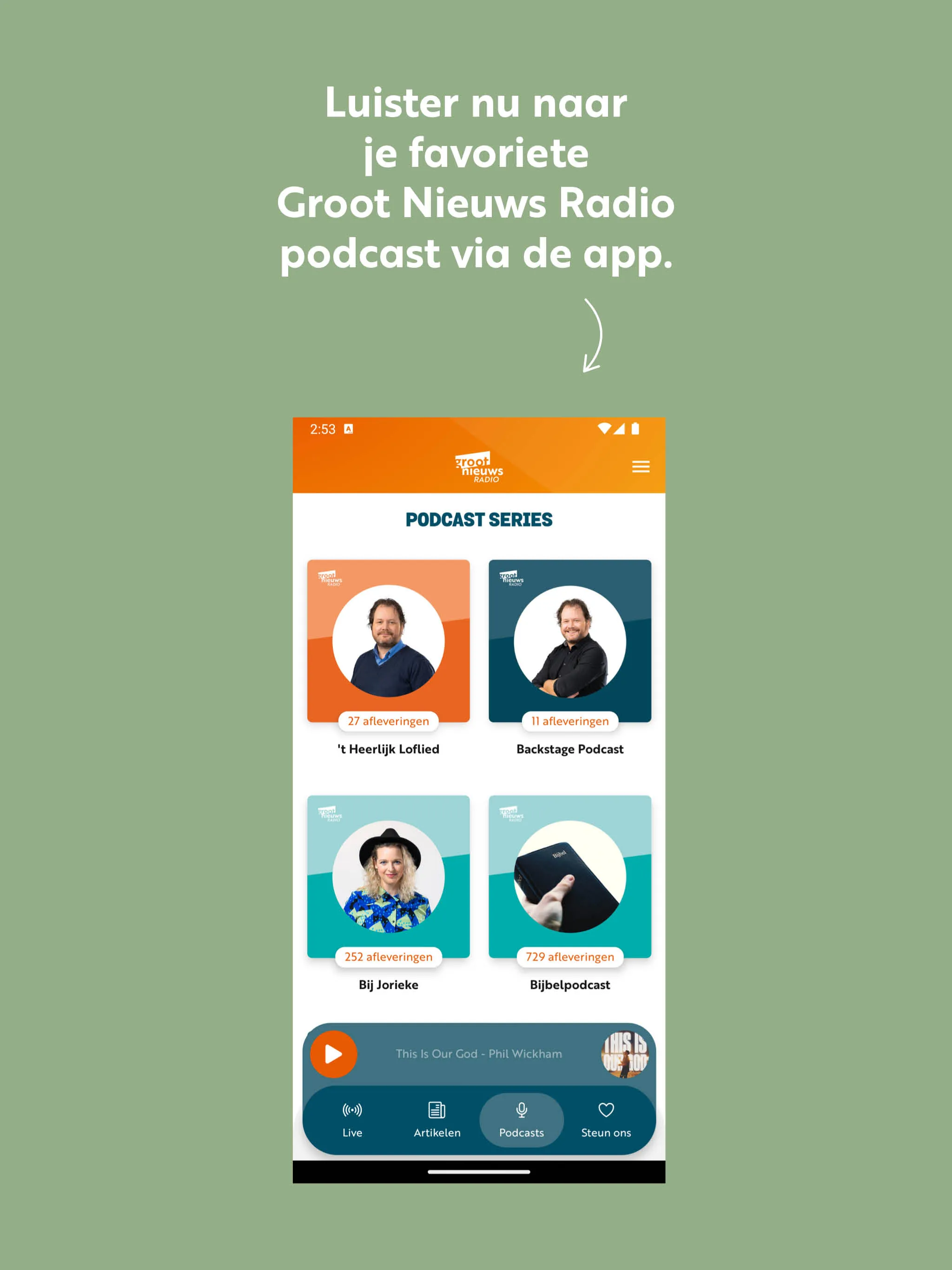 Groot Nieuws Radio | Indus Appstore | Screenshot