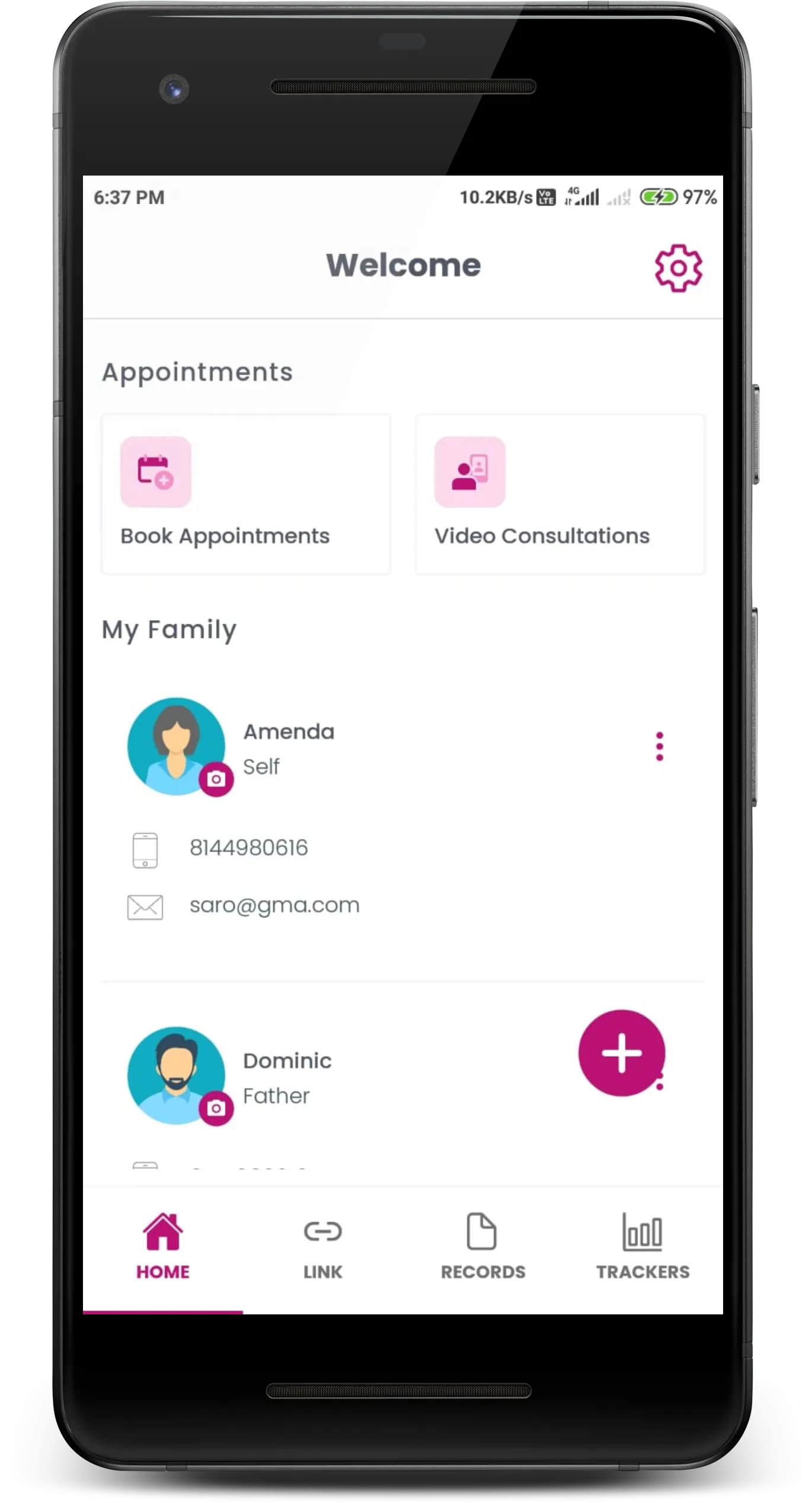 Geri Care Patient App | Indus Appstore | Screenshot