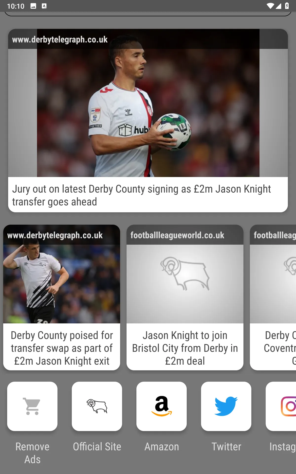 Derby County Fan App | Indus Appstore | Screenshot