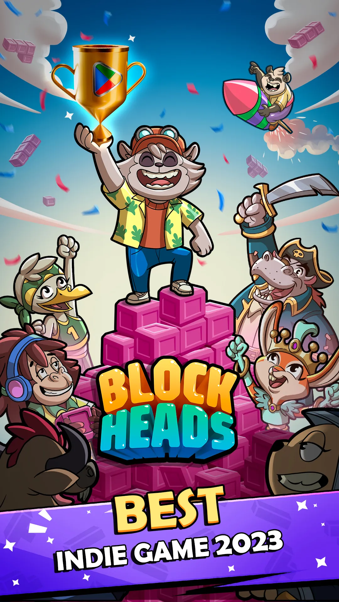 Block Heads: Duel puzzle games | Indus Appstore | Screenshot