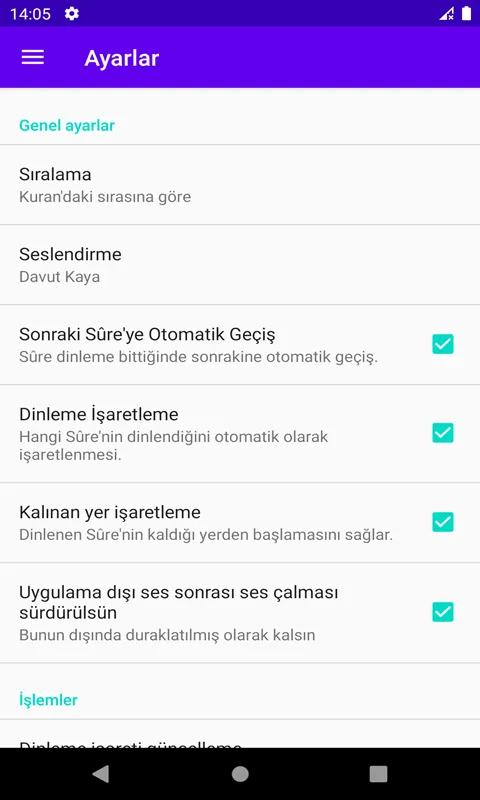 Kur'an-ı Kerim Dinle | Indus Appstore | Screenshot