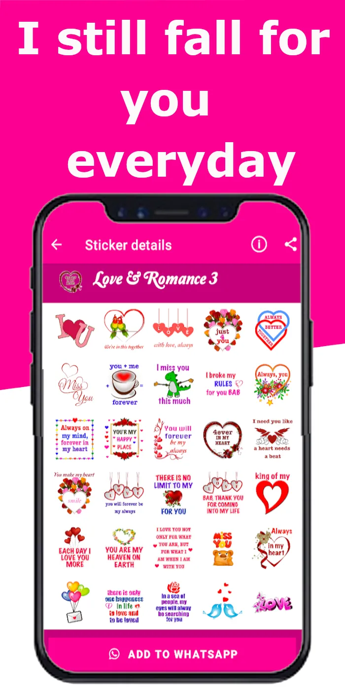 Love Stickers | Indus Appstore | Screenshot