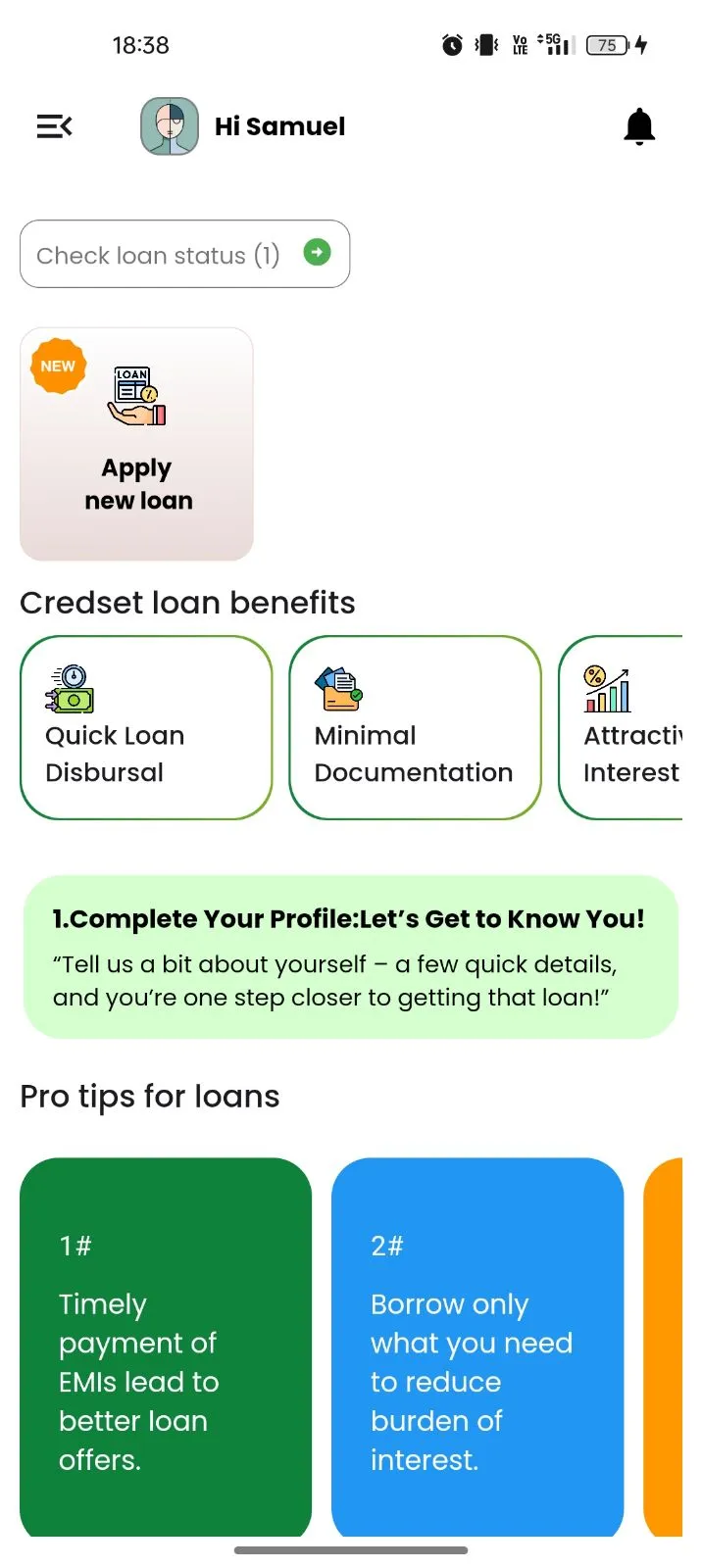 Credset Quick Personal Loan | Indus Appstore | Screenshot