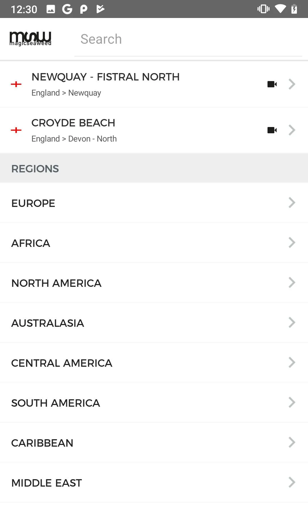 MSW Surf Forecast | Indus Appstore | Screenshot