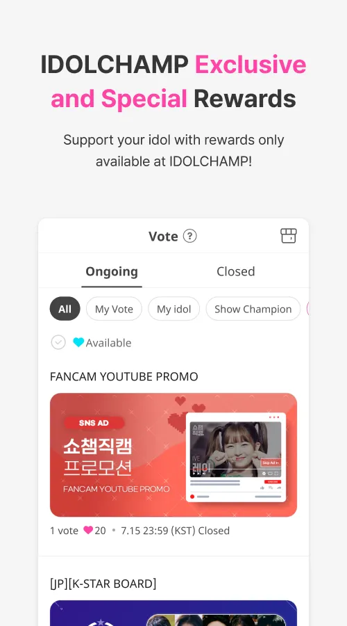 IDOLCHAMP | Indus Appstore | Screenshot