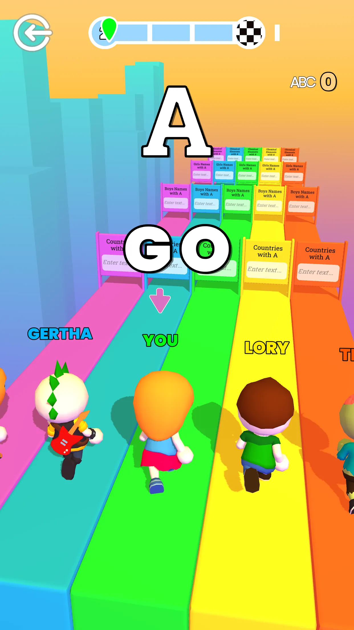 ABC Runner | Indus Appstore | Screenshot