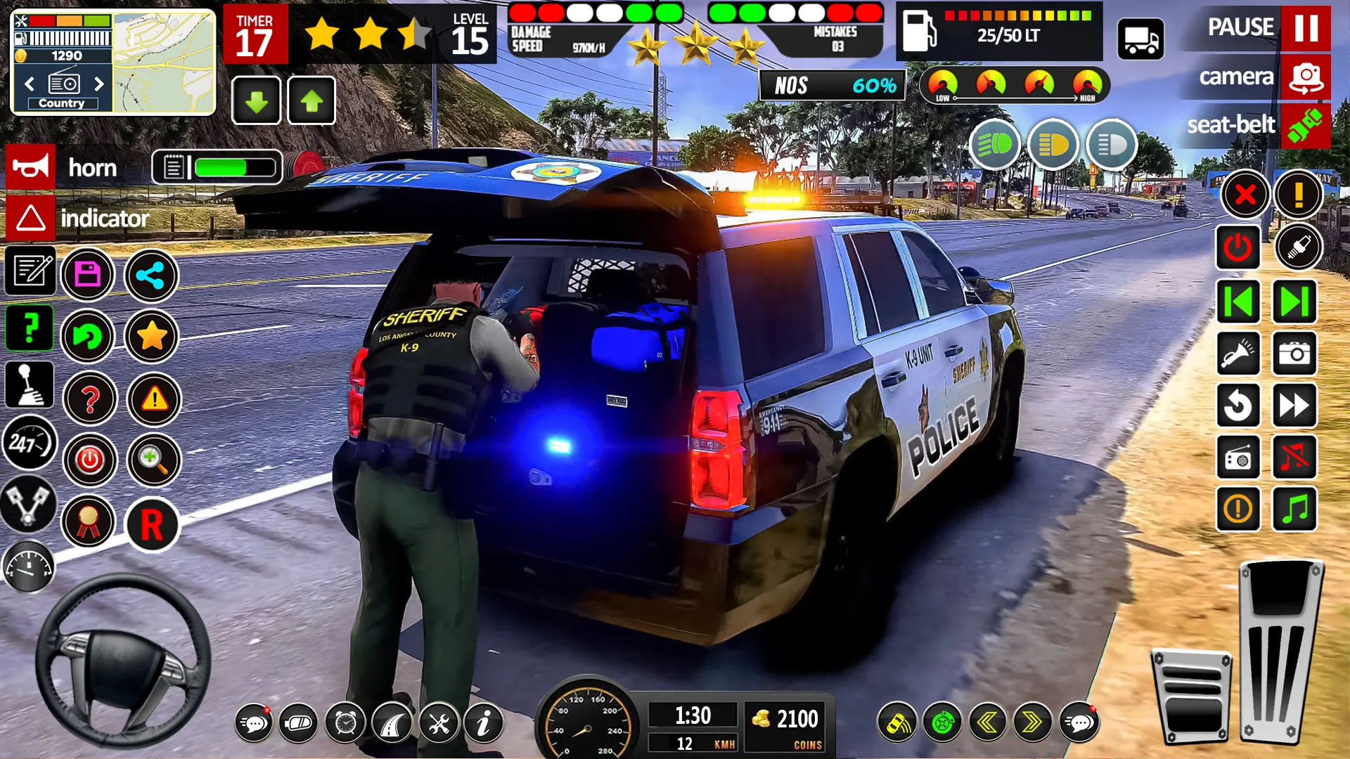 Offline Police Car: Cop Games | Indus Appstore | Screenshot
