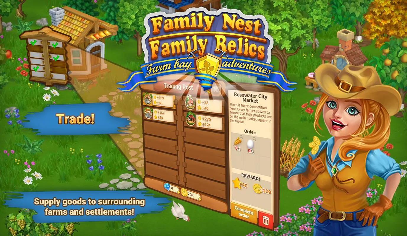 Family Nest: Farm Adventure | Indus Appstore | Screenshot