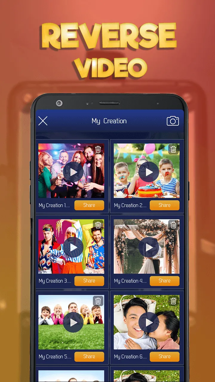 Reverse Video | Indus Appstore | Screenshot