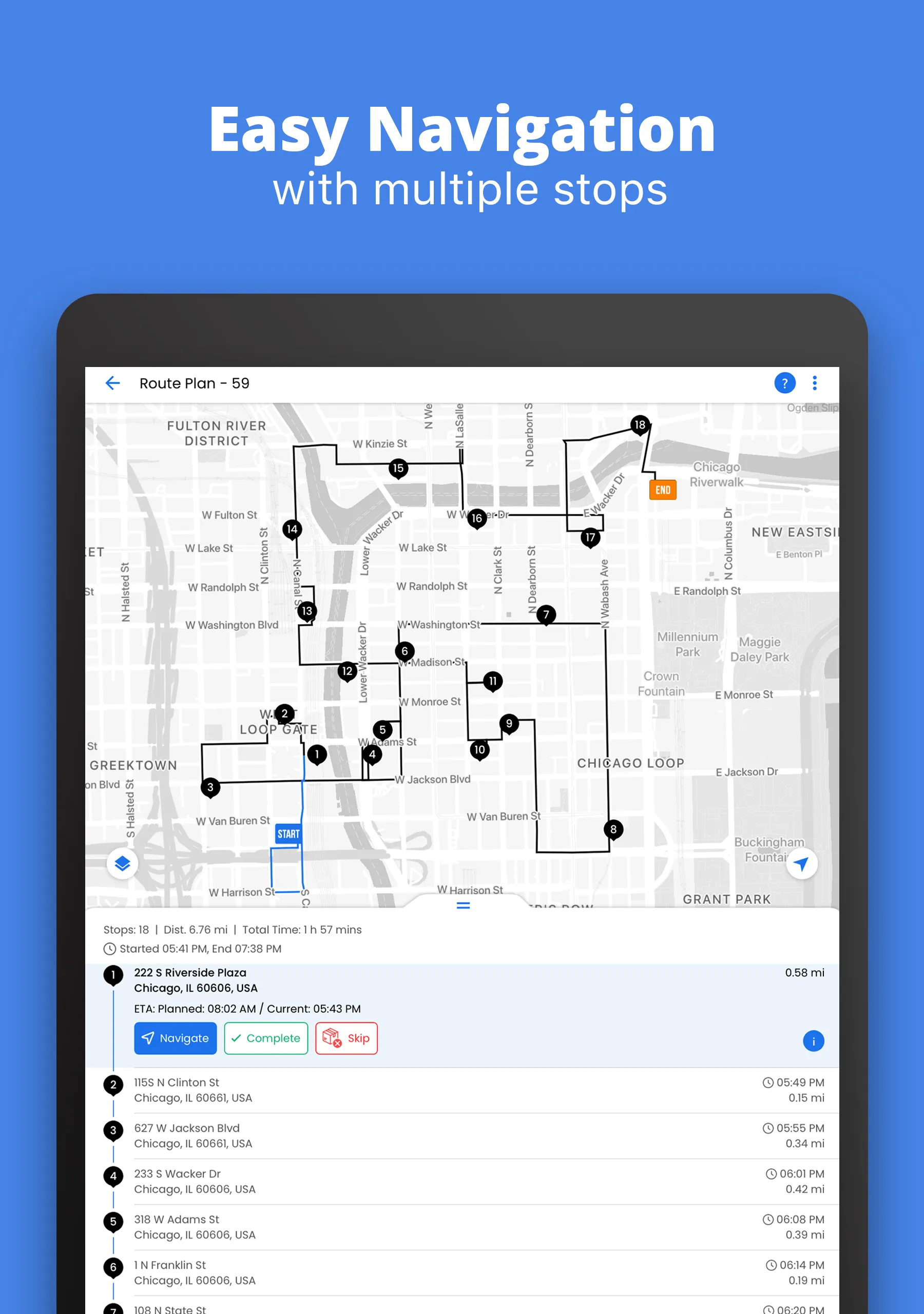 Delivery Route Planner - Upper | Indus Appstore | Screenshot