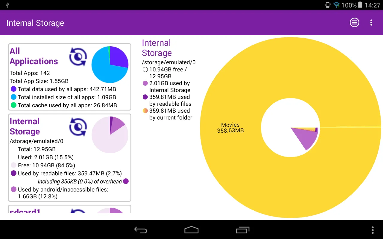 Storage Analyzer | Indus Appstore | Screenshot