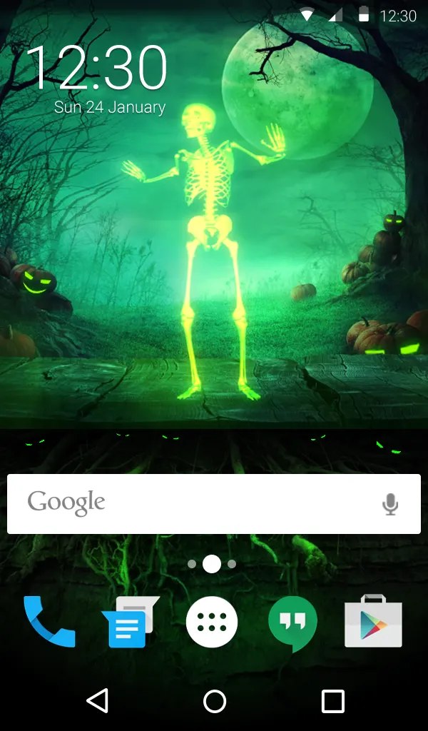 Skeleton Dance Wallpaper Theme | Indus Appstore | Screenshot