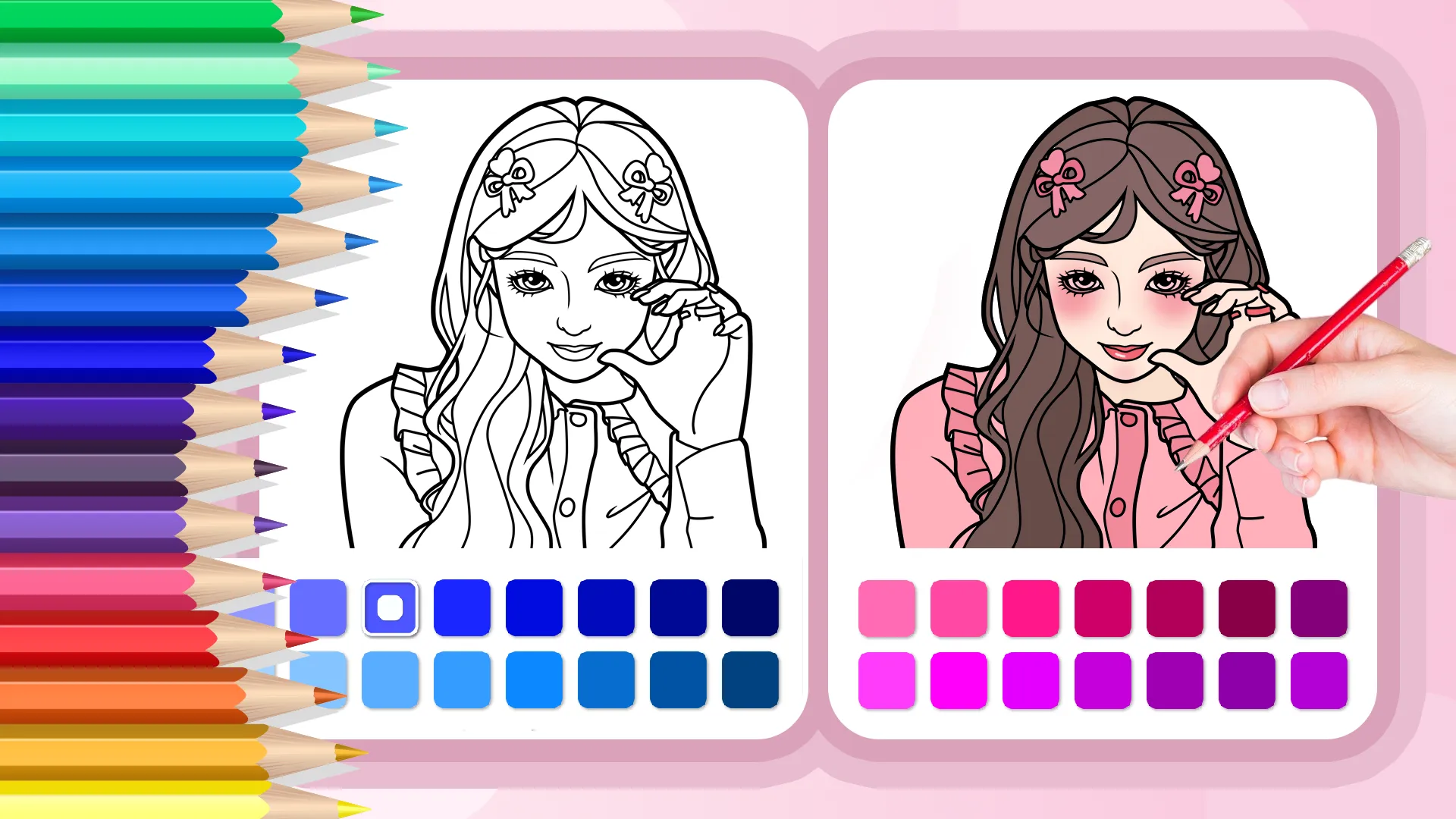 Princess Coloring: Anime Color | Indus Appstore | Screenshot