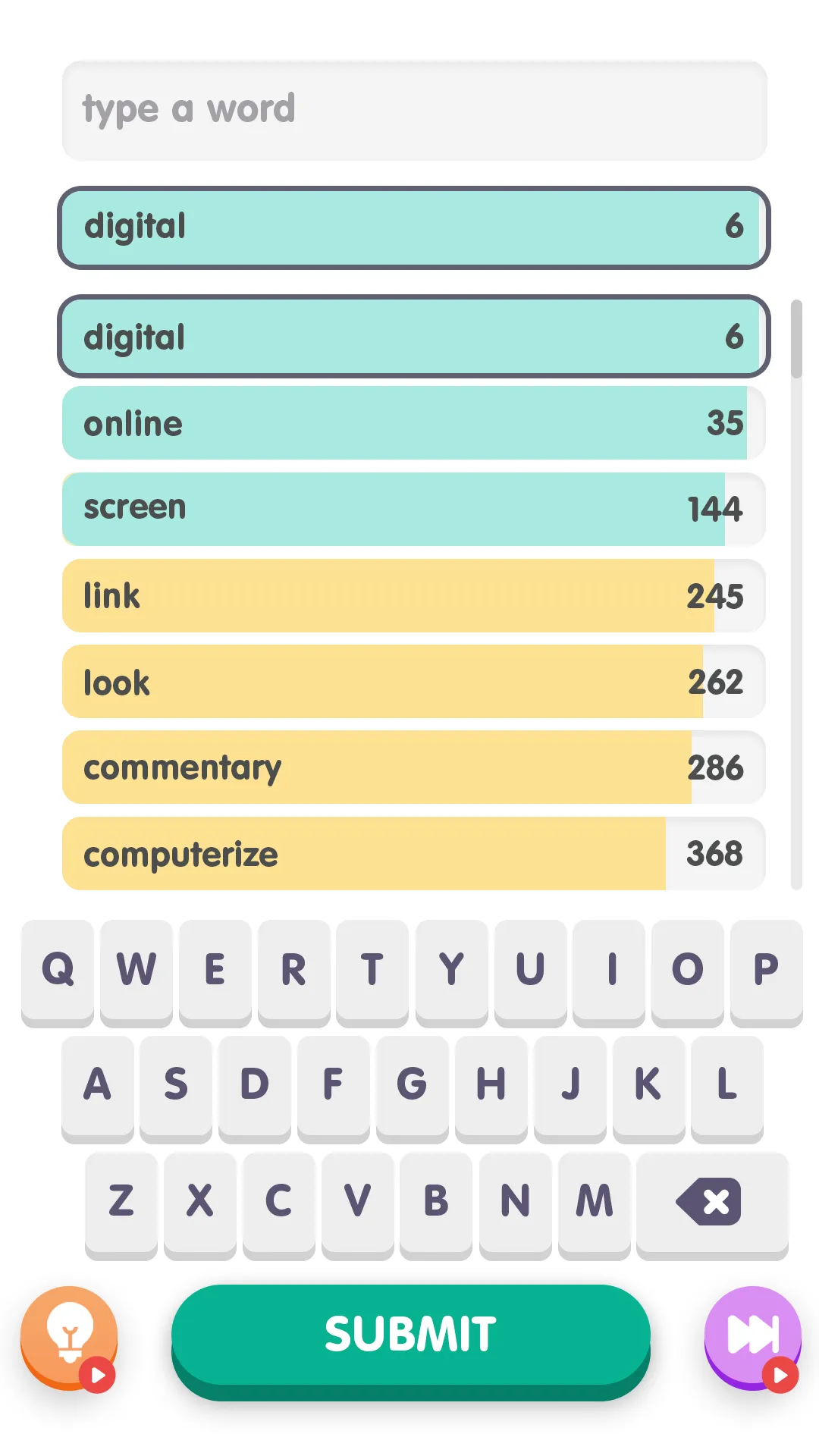 Contexto: Popular Words Game | Indus Appstore | Screenshot